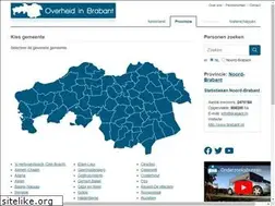Sites similar to overheidinbrabant.nl