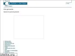 Sites similar to overheidinzuidholland.nl