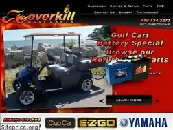 Sites similar to overkillgolfcart.com