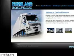 Sites similar to overland-transport.co.uk