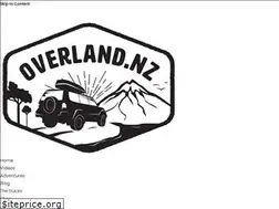 Sites similar to overland.nz
