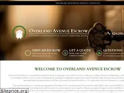 Sites similar to overlandavenueescrow.com