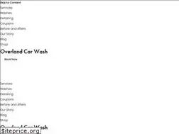 Sites similar to overlandcarwash.com