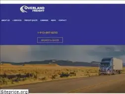 Sites similar to overlandfreight.com