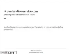 Sites similar to overlandtowservice.com