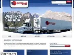 Sites similar to overlandwest.ca