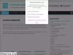 Sites similar to overlock-naehmaschine24.de