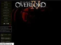 Sites similar to overlord-anime.com