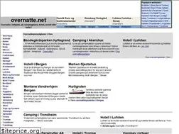 Sites similar to overnatte.net
