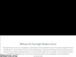Sites similar to overnightnewborncare.com