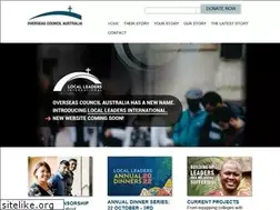 Sites similar to overseascouncil.com.au