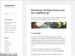 Sites similar to oversimple.fr