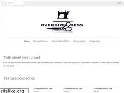 Sites similar to oversizedress.com