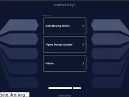 Sites similar to oversoul.xyz