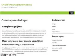 Sites similar to overstapaanbiedingen.nl