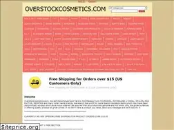 Sites similar to overstockcosmetics.com