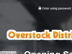 Sites similar to overstockdistribution.com