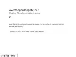 Sites similar to overthegardengate.net