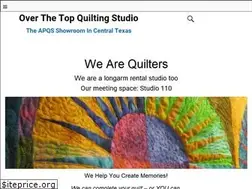 Sites similar to overthetopquilting.com