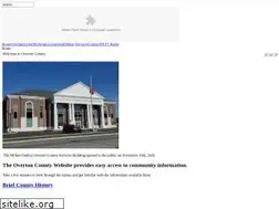 Sites similar to overtoncountytn.com