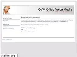 Sites similar to ovm-group.com