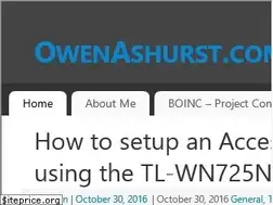 Sites similar to owenashurst.com