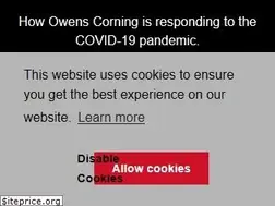 Sites similar to owens-corning.com