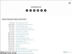 Sites similar to owensd.io