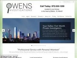 Sites similar to owensinvestigations.com
