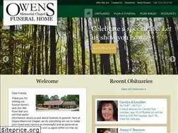 Sites similar to owensmemorialfuneralhome.com