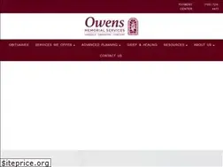Sites similar to owensmemorialservices.com