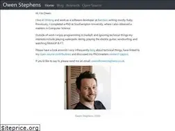 Sites similar to owenstephens.co.uk