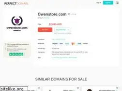 Sites similar to owenstore.com