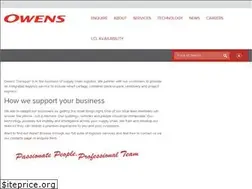 Sites similar to owenstransport.com.au