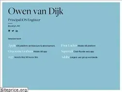 Sites similar to owenvandijk.co