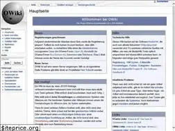 Sites similar to owiki.de