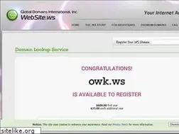 Sites similar to owk.ws