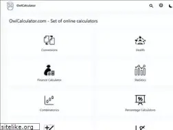 Sites similar to owlcalculator.com