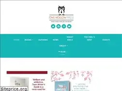Sites similar to owlhollowpress.com
