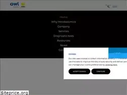 Sites similar to owlmetabolomics.com