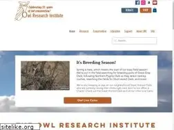 Sites similar to owlresearchinstitute.org