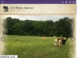 Sites similar to owlridgealpacas.com