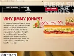Sites similar to ownajimmyjohns.com