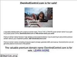 Sites similar to ownandcontrol.com