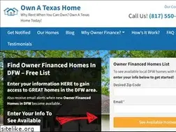Sites similar to ownatexashome.com