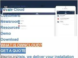 Sites similar to owncloud.com