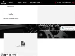 Sites similar to owners.acura.com