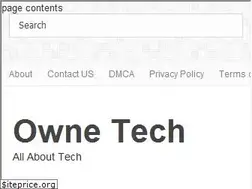 Sites similar to ownetech.com