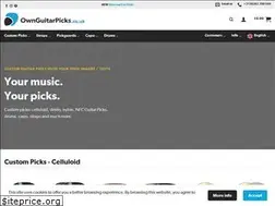 Sites similar to ownguitarpicks.co.uk