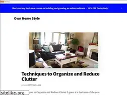 Sites similar to ownhomestyle.com
